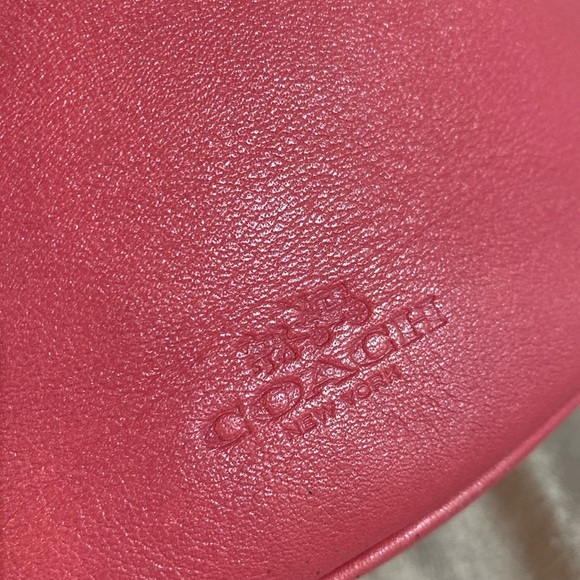 COACH Bleecker Sport Mini Duffle Crossbody Shoulder Bag Loganberry 32281 - Picture 10 of 11